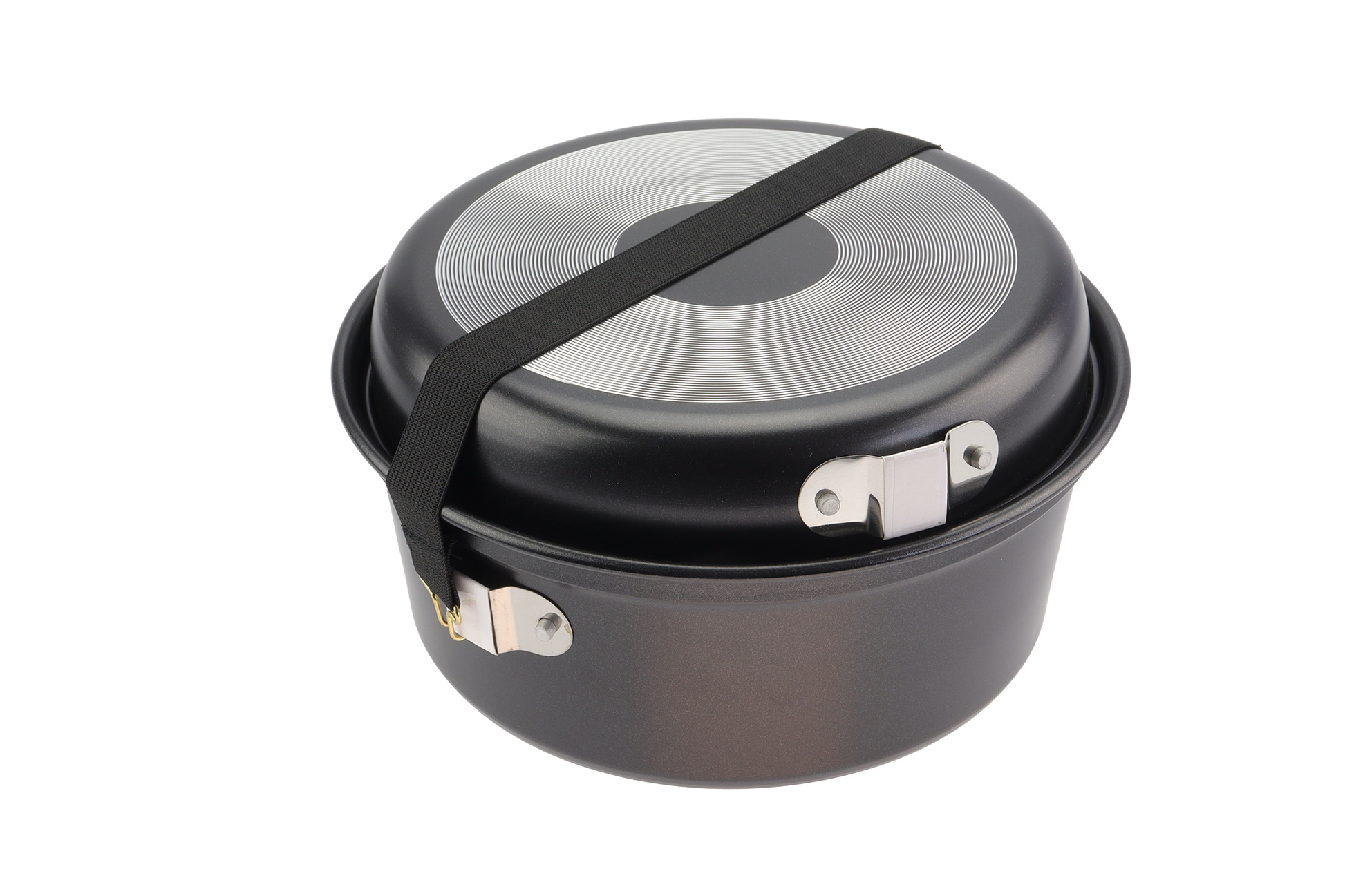BÅL Non-stick Kokesett i Aluminium – 4 deler for Tur og Camping