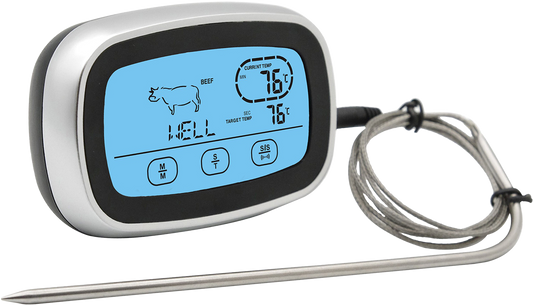 Osean Steketermometer - Digitalt - med Presets og Timer - Touchscreen