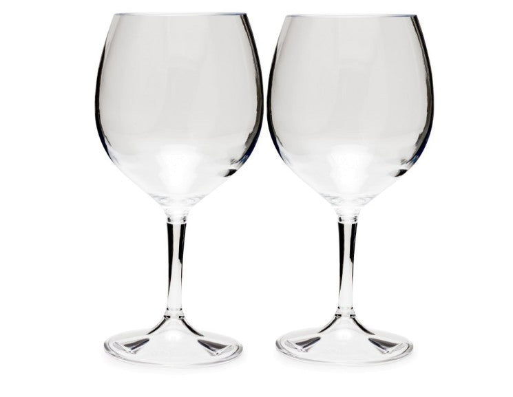 GSI Nesting Rødvinsglass - 2pk - Plast - Støtresistent - Tur