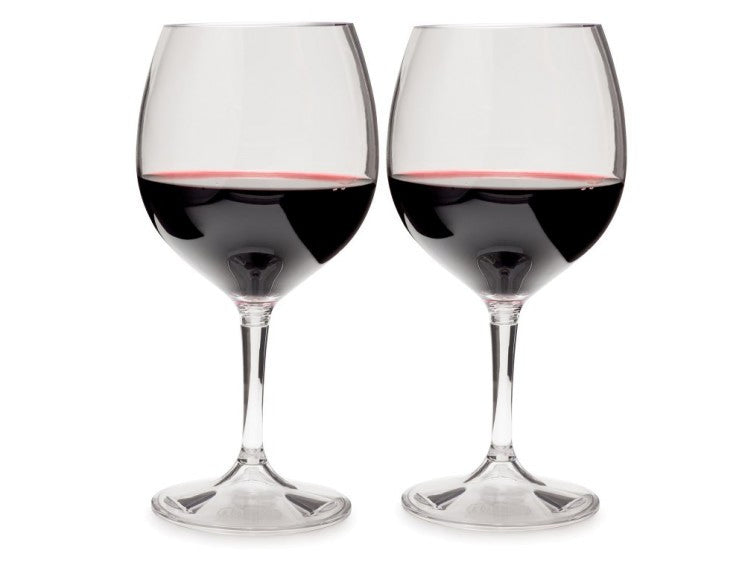 GSI Nesting Rødvinsglass - 2pk - Plast - Støtresistent - Tur