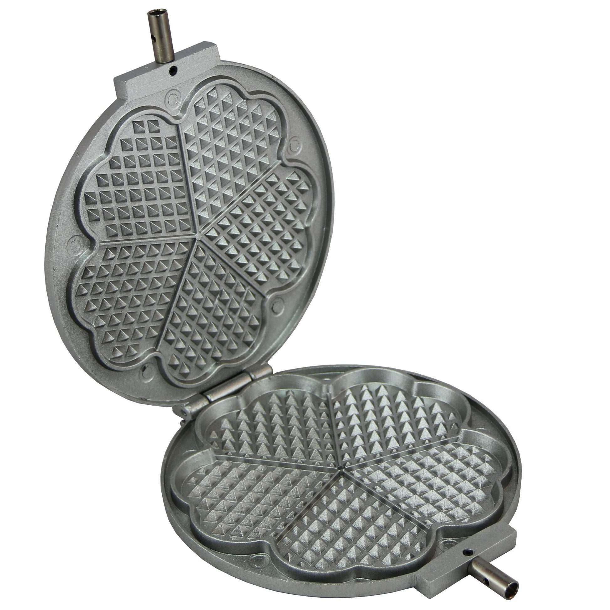 Villmarks Vaffeljern - Aluminium - Bål og Gass