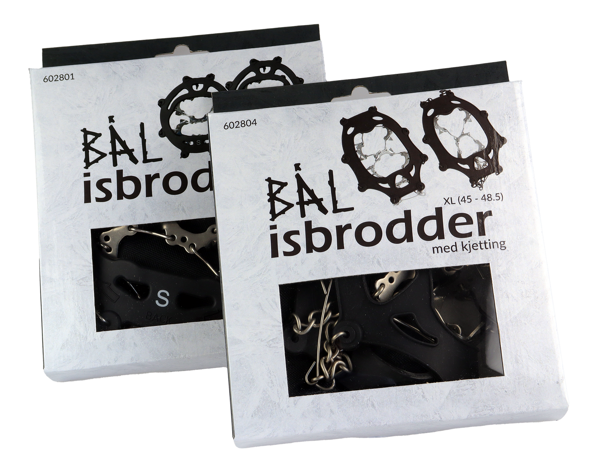 BÅL Isbrodd m/kjetting – Str. S–XL