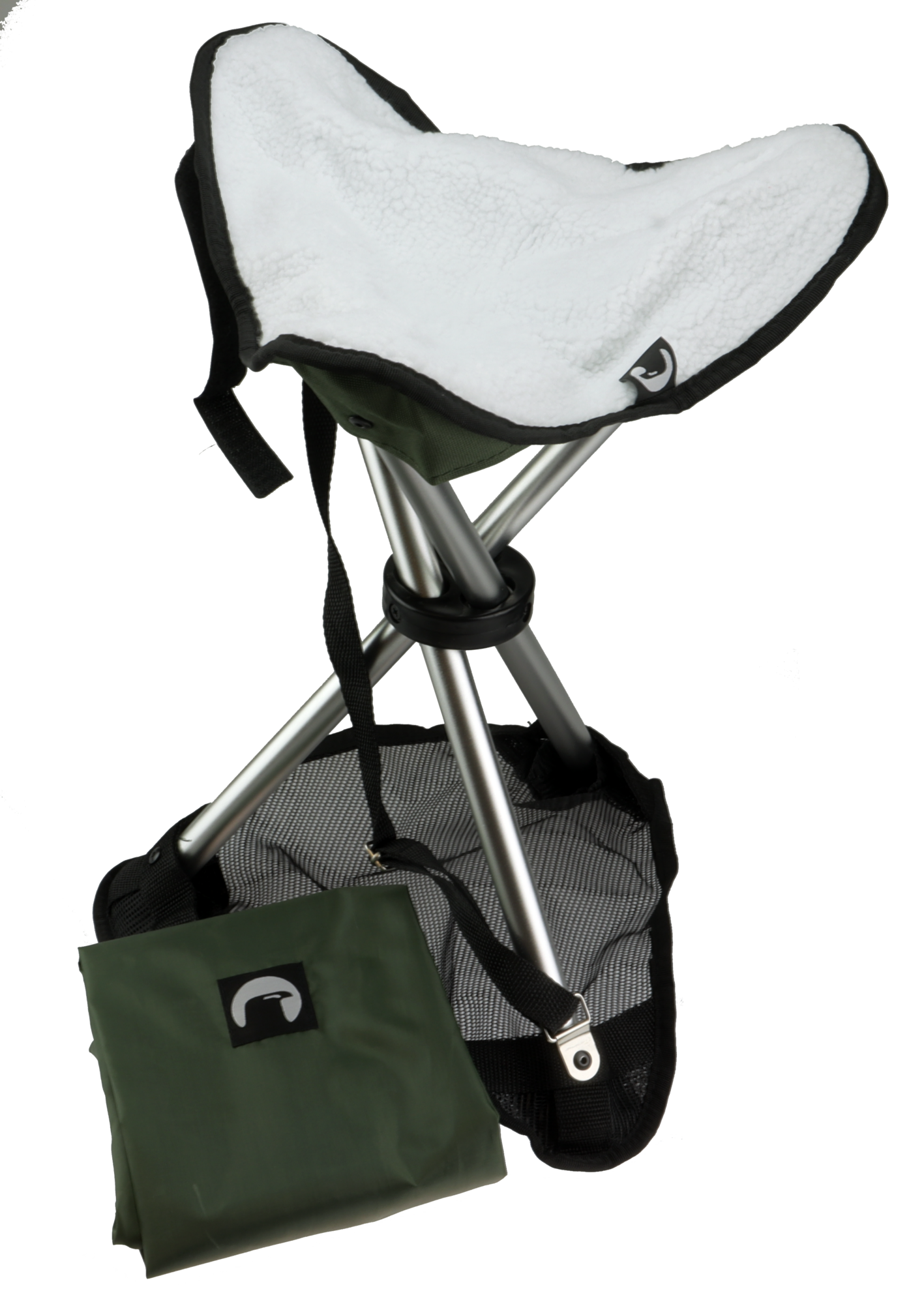 Eagle Kryss stol micro - m/skinnsete og truge