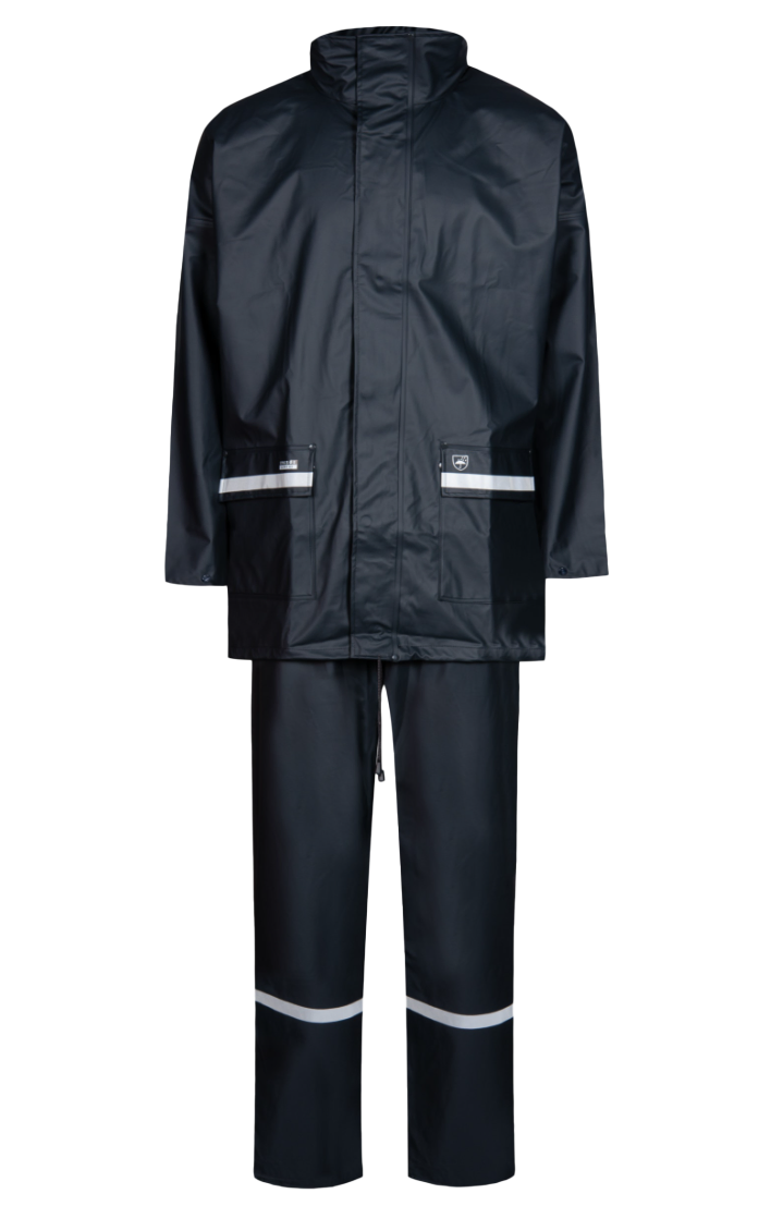Lyngsøe Regntøysett – Svart – Str. XS–XXXL