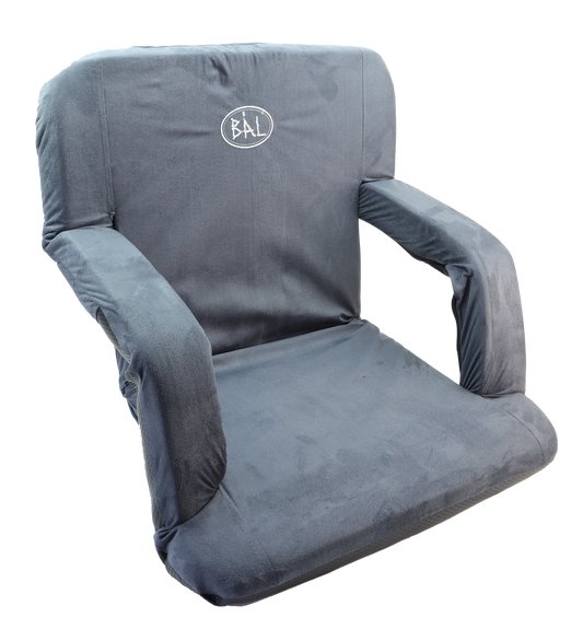 BÅL Campingstol Sammenleggbar - Armlener - 5 Posisjonar - 600D Polyester - 3,62kg