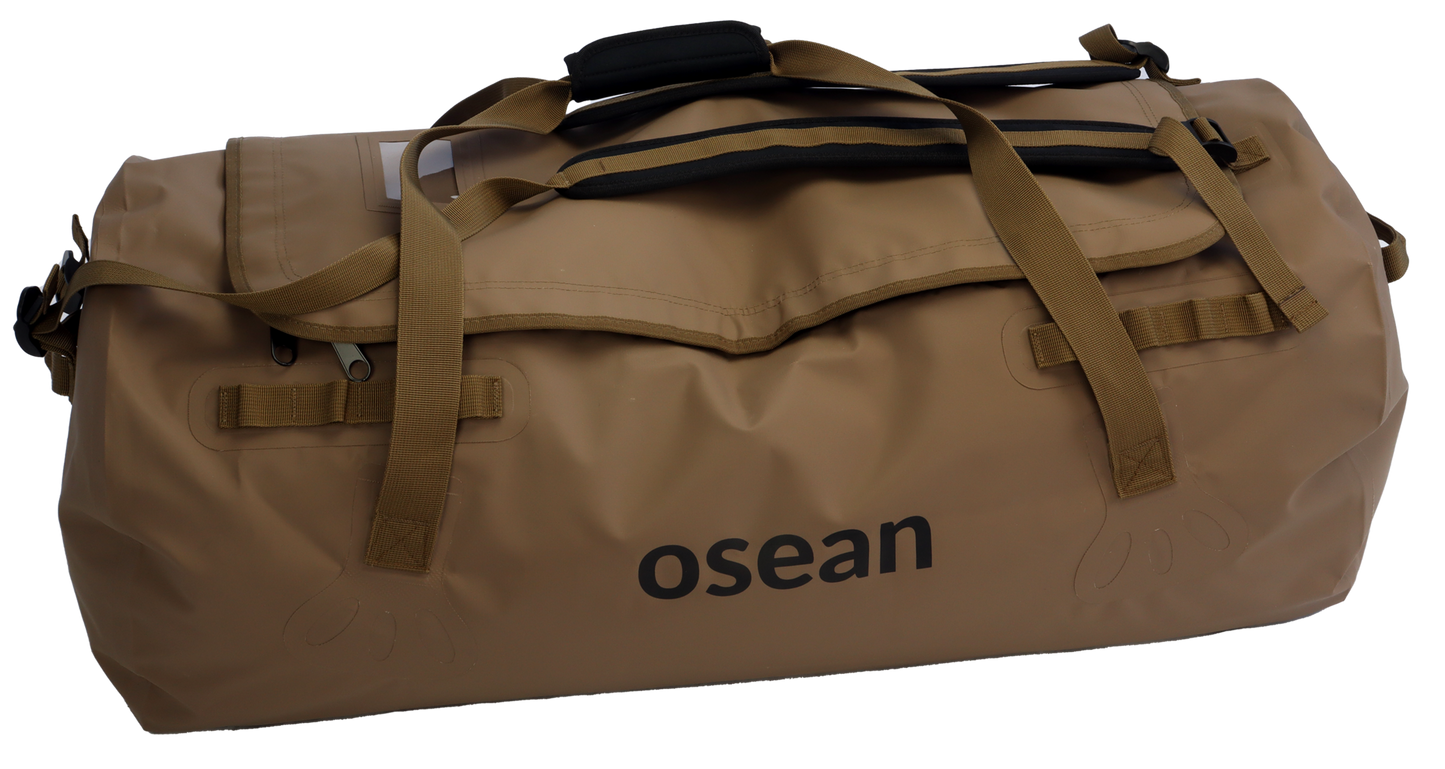 Osean Duffelbag 85 Liter - Vanntett - Sportsbag - Ryggsekk - 500D PVC