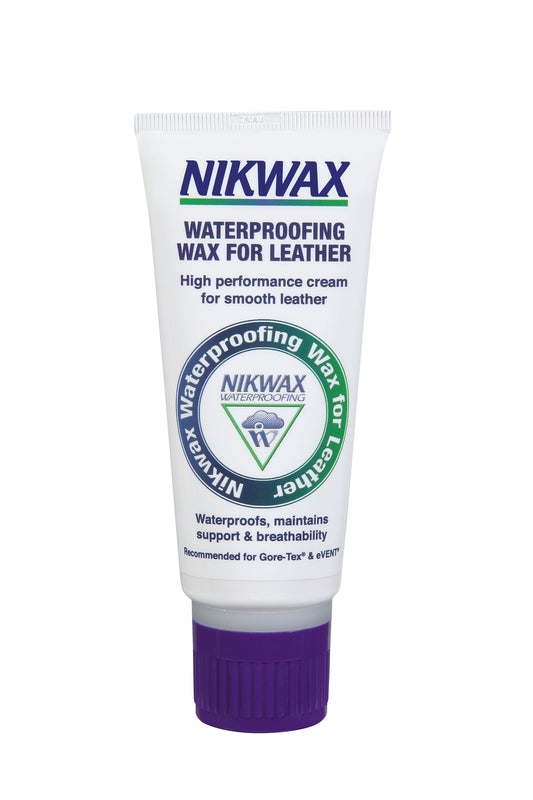 Nikwax Wax for Leather 100ml - Flåtevoks Impregnering Lærstøvler
