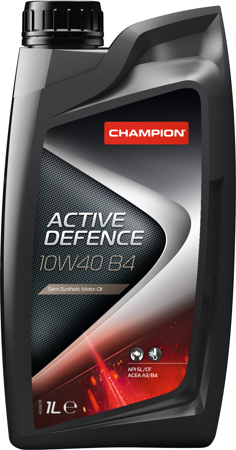 Champion Delsynt Motorolje 10W40 1L - Halvsyntetisk Motorolje til Påhengsmotor