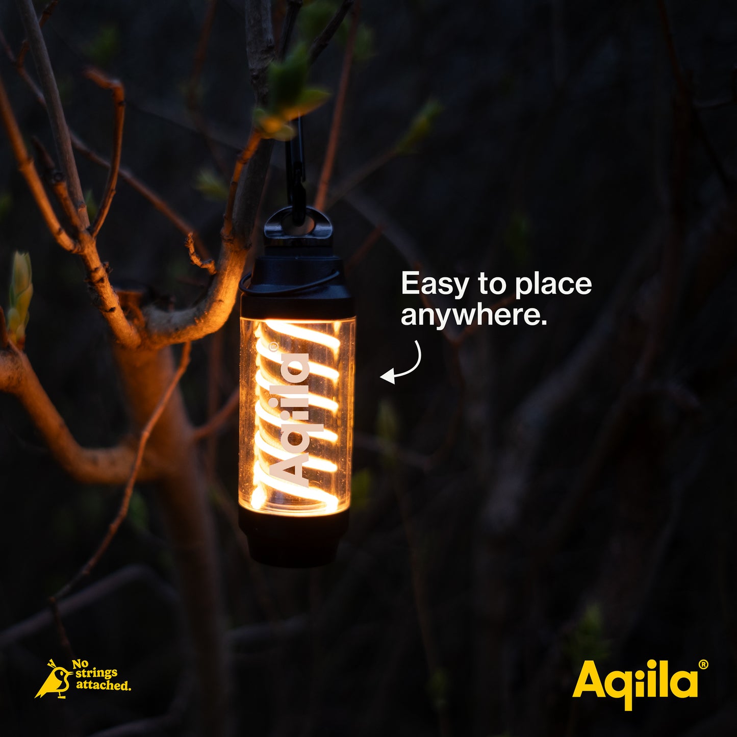 Aqiila Lightbird G1 – Campinglykt – Oppladbar