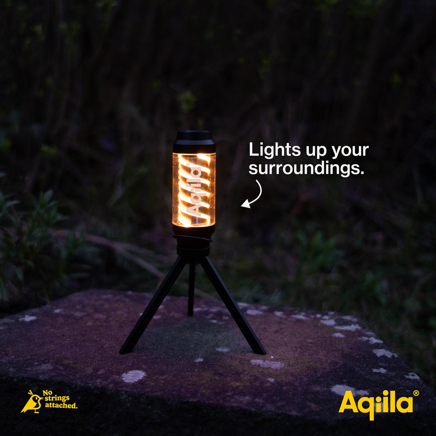 Aqiila Lightbird G1 – Campinglykt – Oppladbar