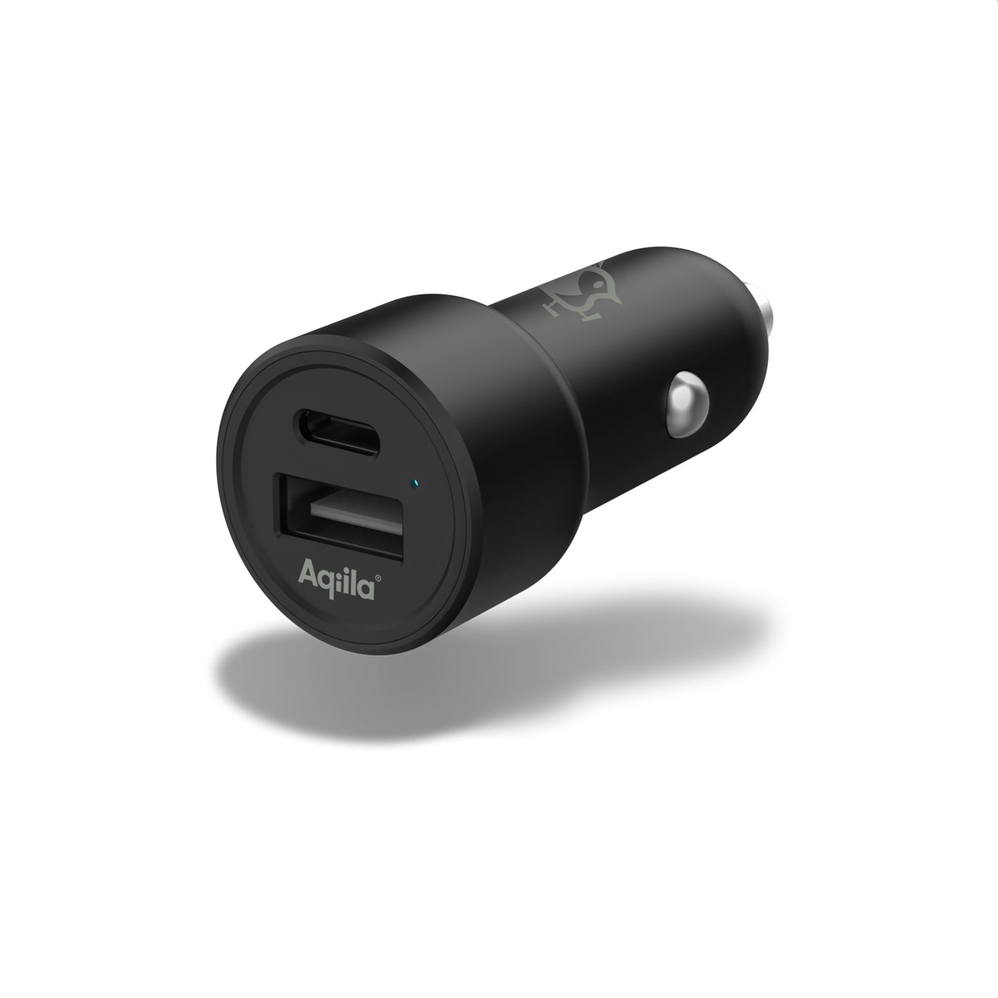 Aqiila Chargebird CC2 – USB biladapter 32W, USB-A + USB-C