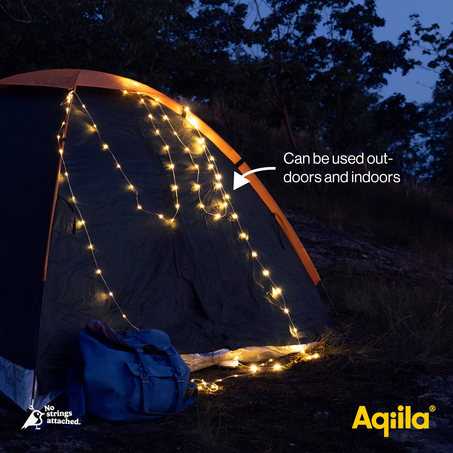 Aqiila Lightbird BL2 – Uttrekkbar Lyslenke – Camping – Oppladbar