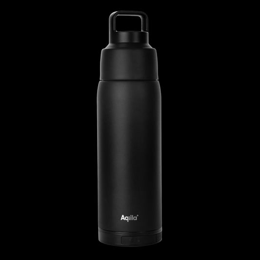 Aqiila Powerbottle BO5 - Drikkeflaske + Termos + Powerbank 5000mAh - 0,6L