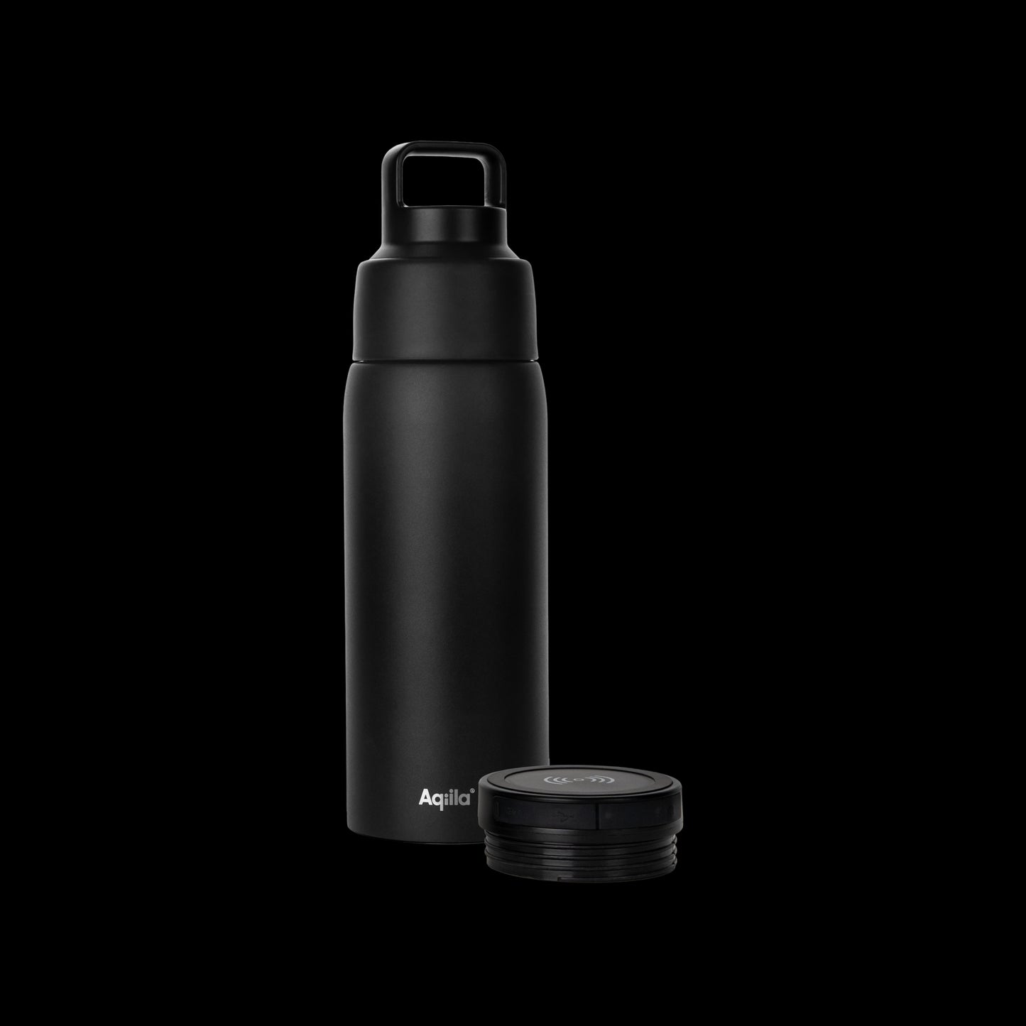 Aqiila Powerbottle BO5 - Drikkeflaske + Termos + Powerbank 5000mAh - 0,6L