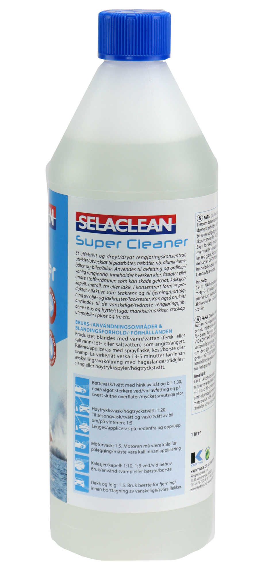 Selaclean Super Cleaner – 1 liter – Konsentrat