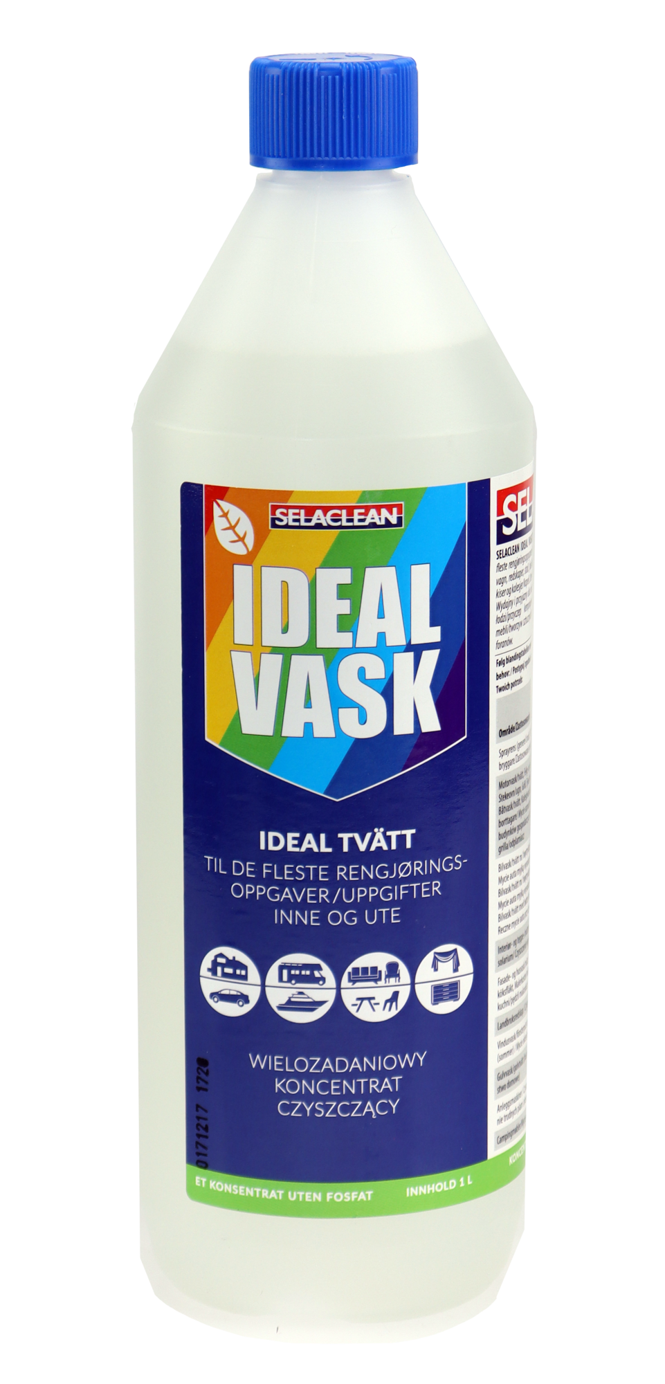Selaclean Ideal Vask – 1 liter – Konsentrat