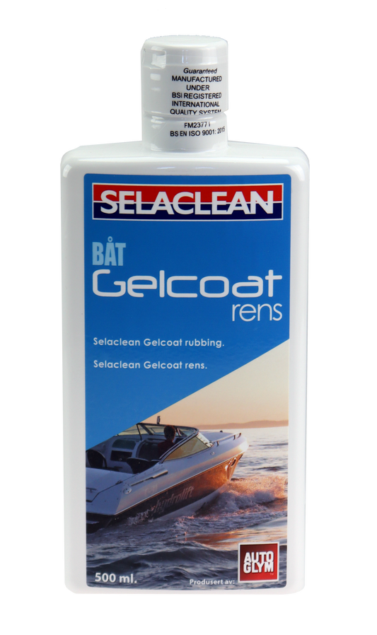 Selaclean Gelcoat Rens – 0,5 liter