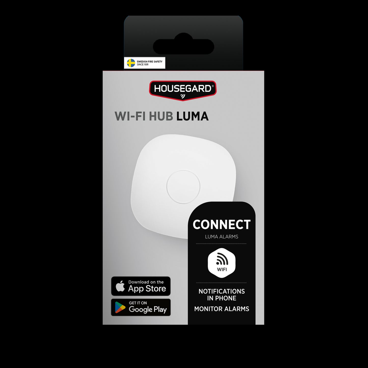 Housegard HUB Luma – GW650 – WiFi – Sentral for Luma-system