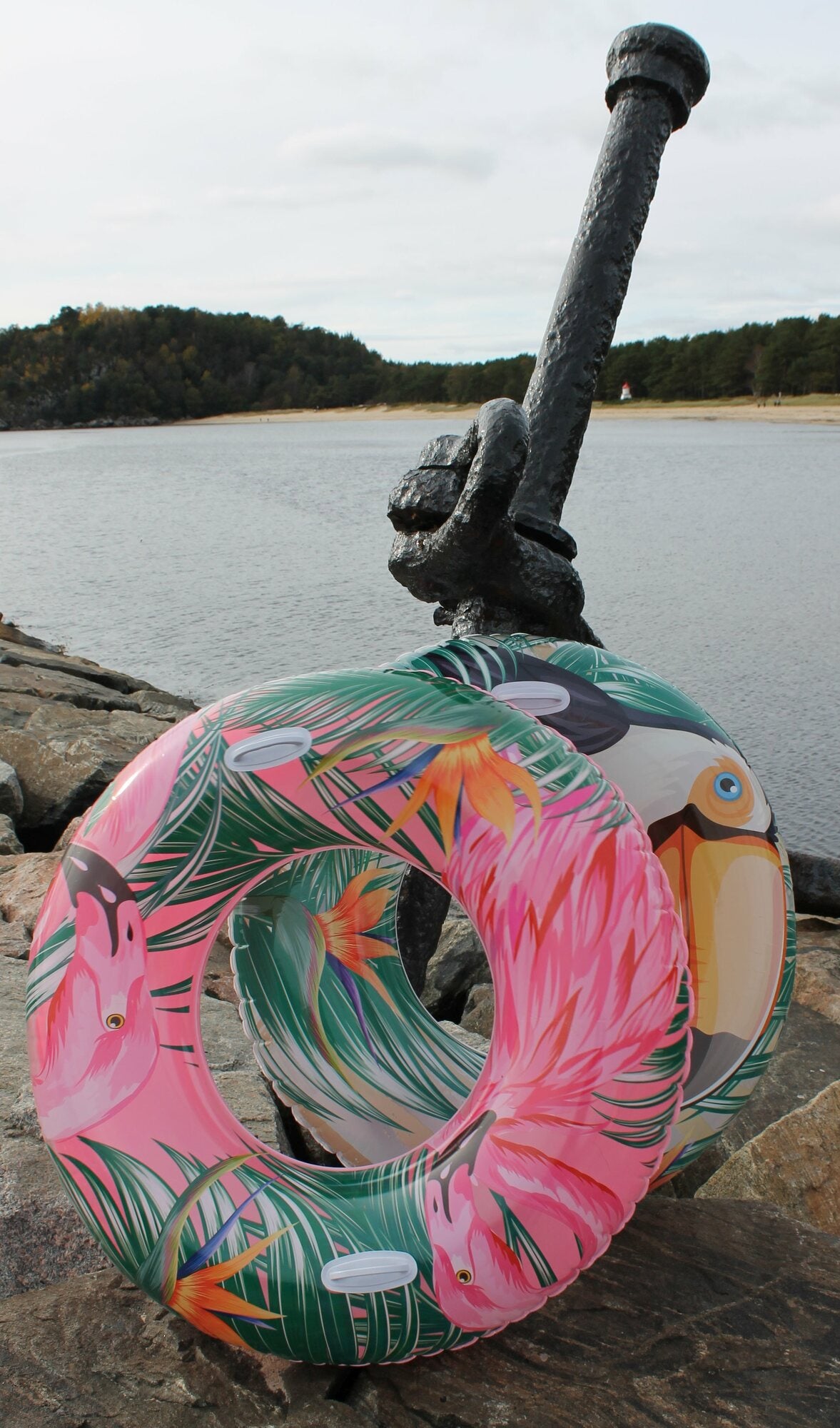 Badering Tropical Punch - Oppblåsbar - Ø115cm