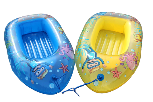 Gummibåt for Born - Oppblåsbar - 112cm - Assorterte Fargar