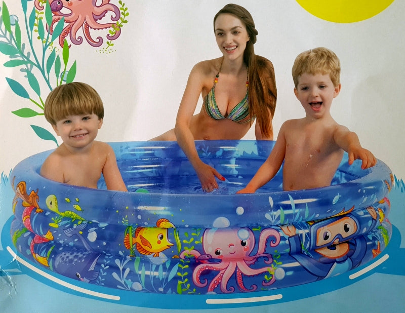 Badebasseng Sea World - Plast - 165 Liter - Born