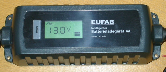 Batterilader Helautomatisk - 6/12V - 4A
