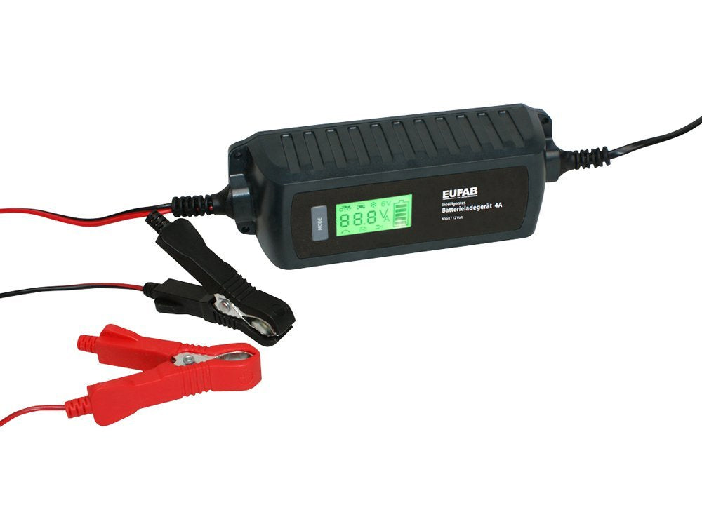 Batterilader Helautomatisk - 6/12V - 4A