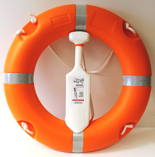 Redningsline Livbøye 30m 8mm - SOLAS 74 - UV-Bestandig - 970kg - 44-47cm Bøye