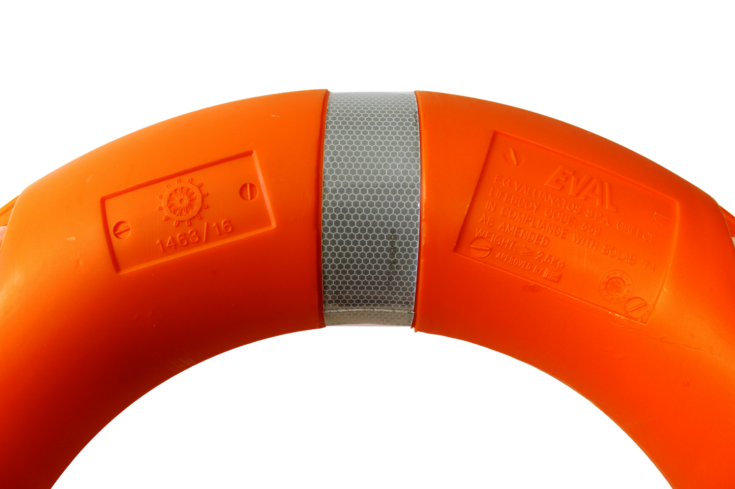 SOLAS 74 Livbøye – 44/72 mm – Polyethylene med SOLAS-refleksar