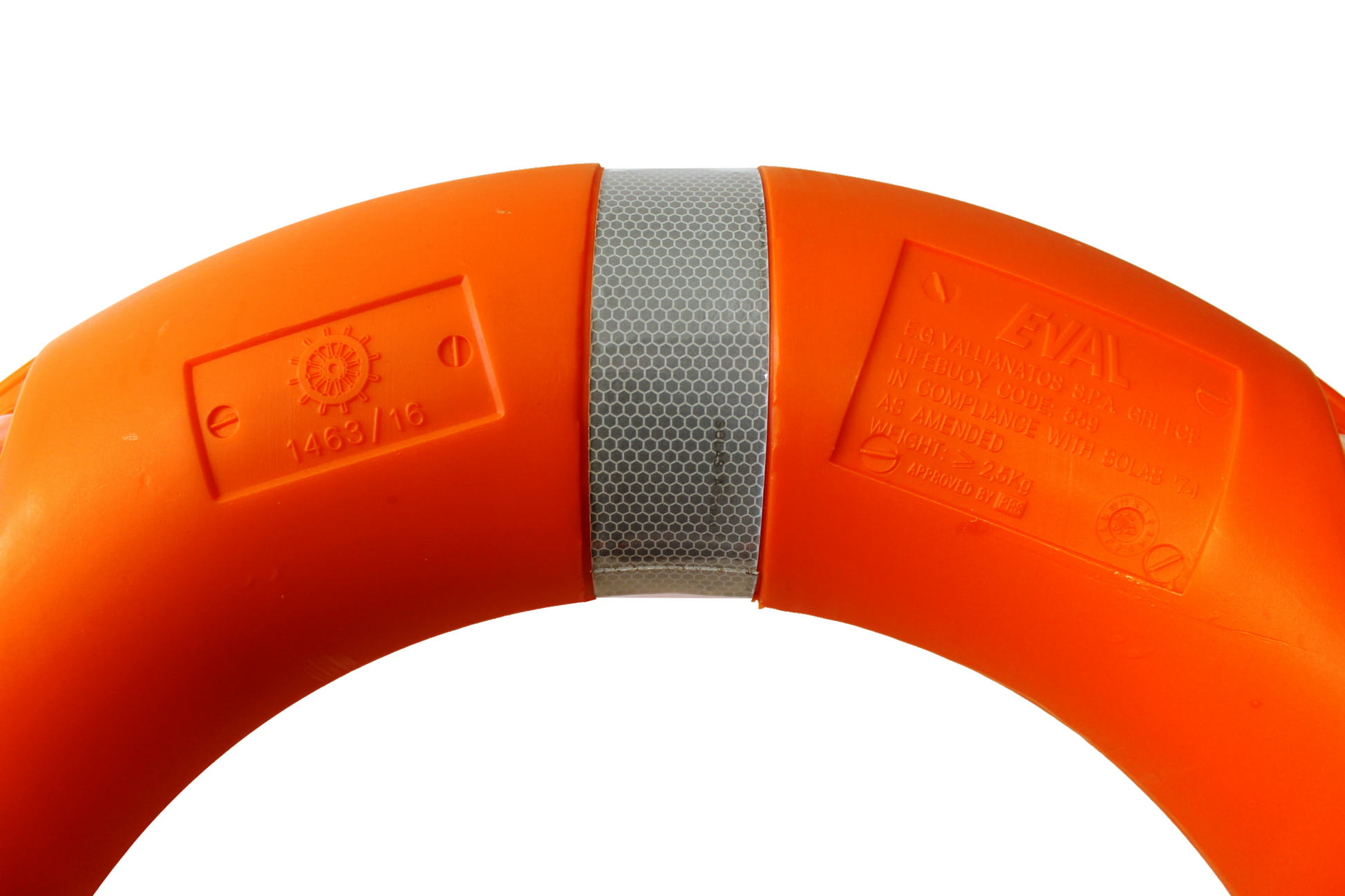 SOLAS 74 Livbøye – 44/72 mm – Polyethylene med SOLAS-refleksar