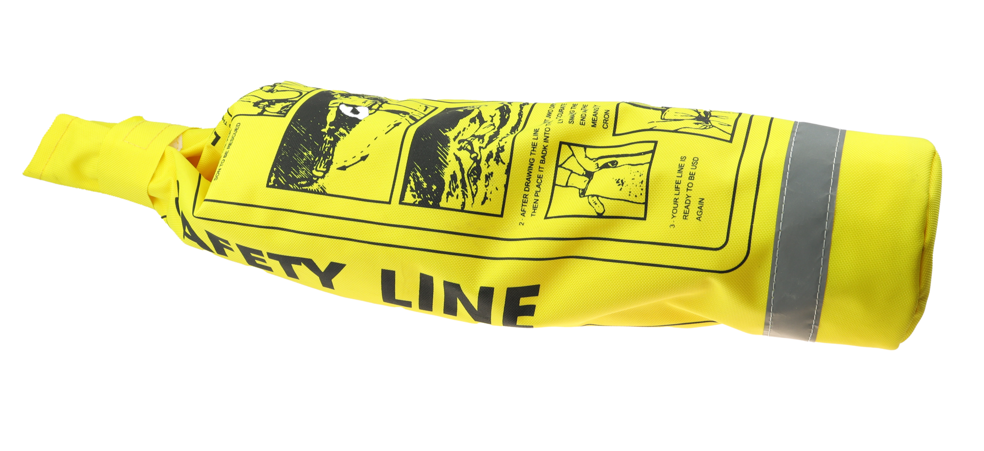 Redningstau Flytande 30m - 6mm - Kastebag med Vekt - Livreddar Båt Hytte