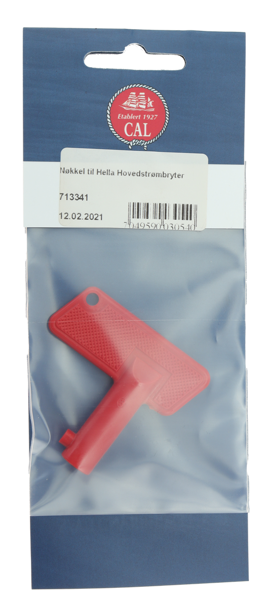 Hella Nøkkel - Reservenøkkel til Hella Hovudstrømbryter 713340
