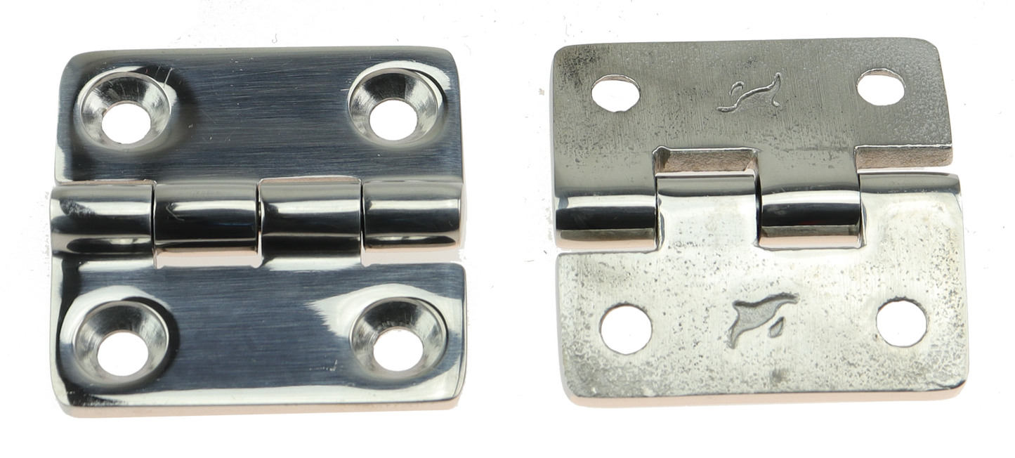 Osean Hengsel syrefast støpt - 2pk - AISI316/A4 - 37,3x7,5mm