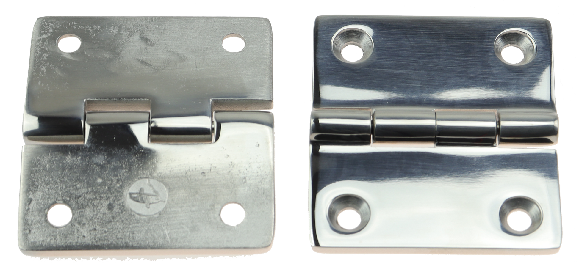 Osean Hengsel syrefast støpt - 2pk - AISI316/A4 - 51x51mm