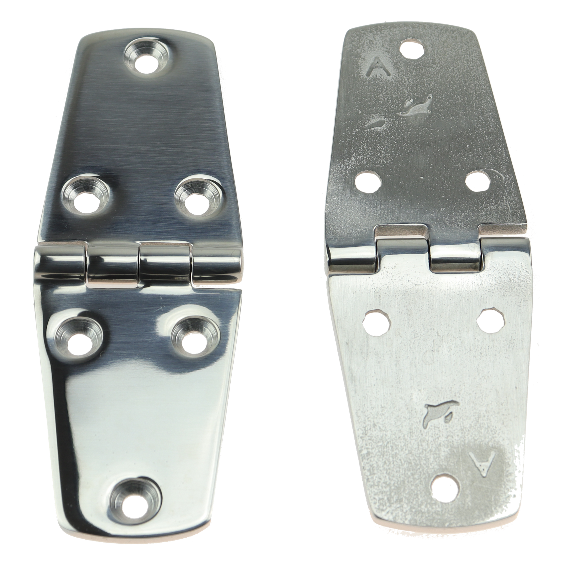 Osean Hengsel syrefast støpt - 2pk - AISI316/A4 - 104x38mm