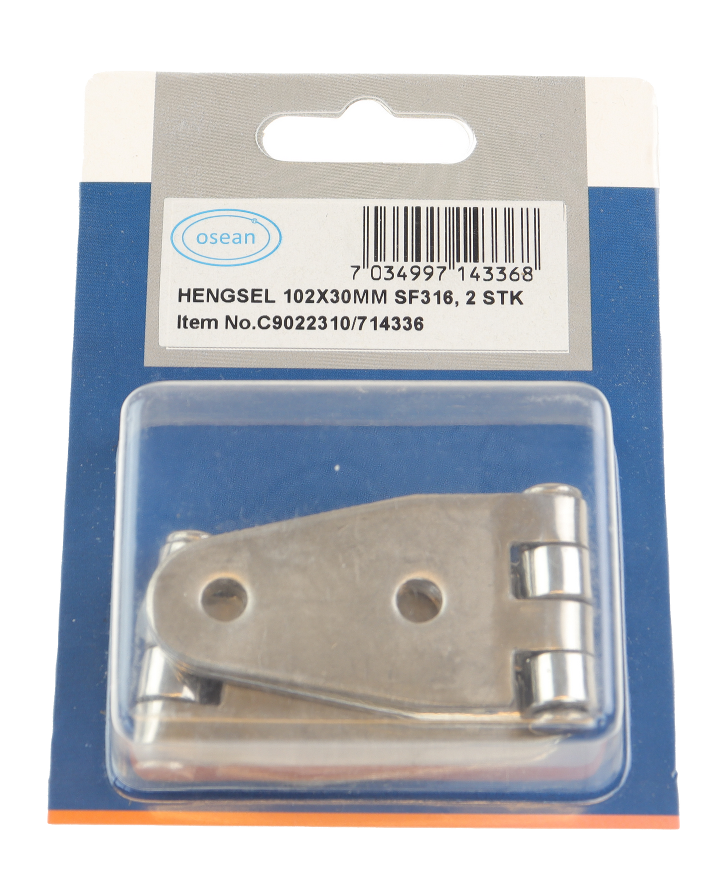 Osean Hengsel syrefast - 2pk - SF316 - 102x30mm