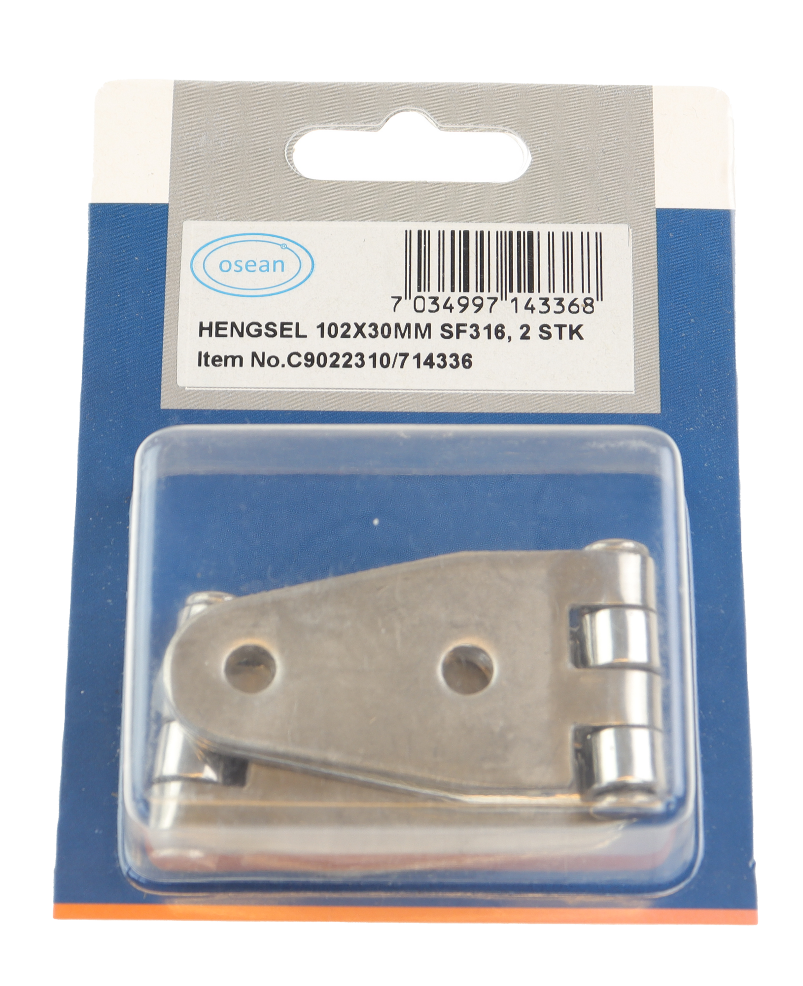 Osean Hengsel syrefast - 2pk - SF316 - 102x30mm