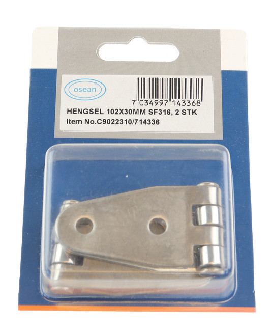 Osean Hengsel syrefast - 2pk - SF316 - 102x30mm