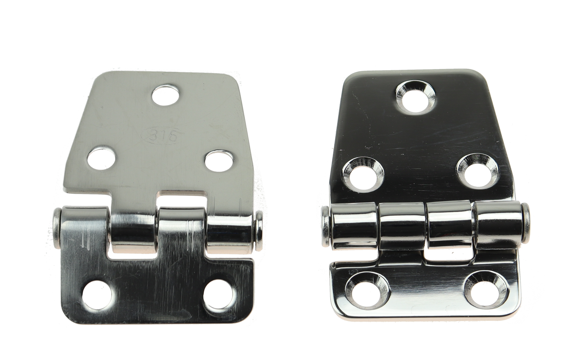 Osean Hengsel syrefast presset - 2pk - AISI316/A4 - 57x37mm