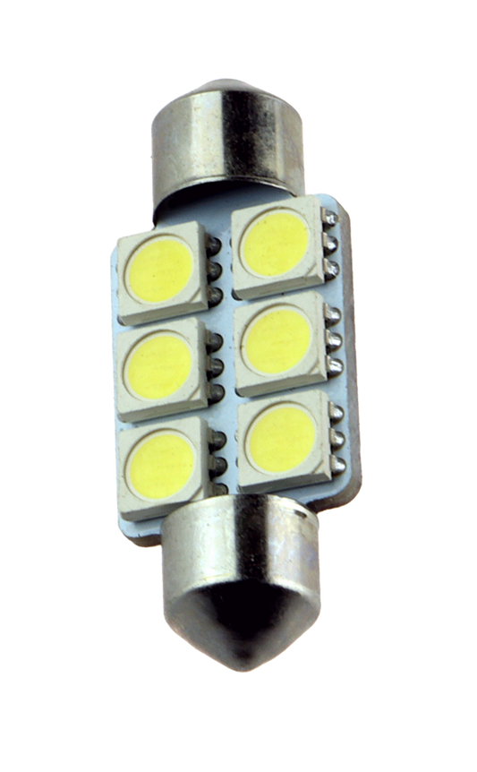 LED Lyspære for Lanterne – SMD 5050 – 36 mm – 12V 1W 90 lm