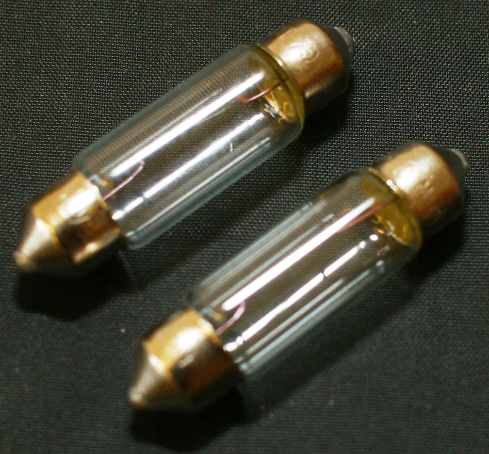 Eufab Lyspære – 2-pk – 12V 5W – SV8,5 Sofitten 11x38 mm