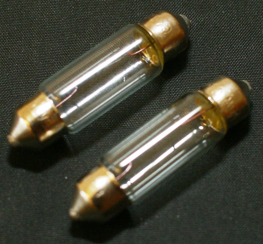 Eufab Lyspære – 2-pk – 12V 5W – SV8,5 Sofitten 11x38 mm