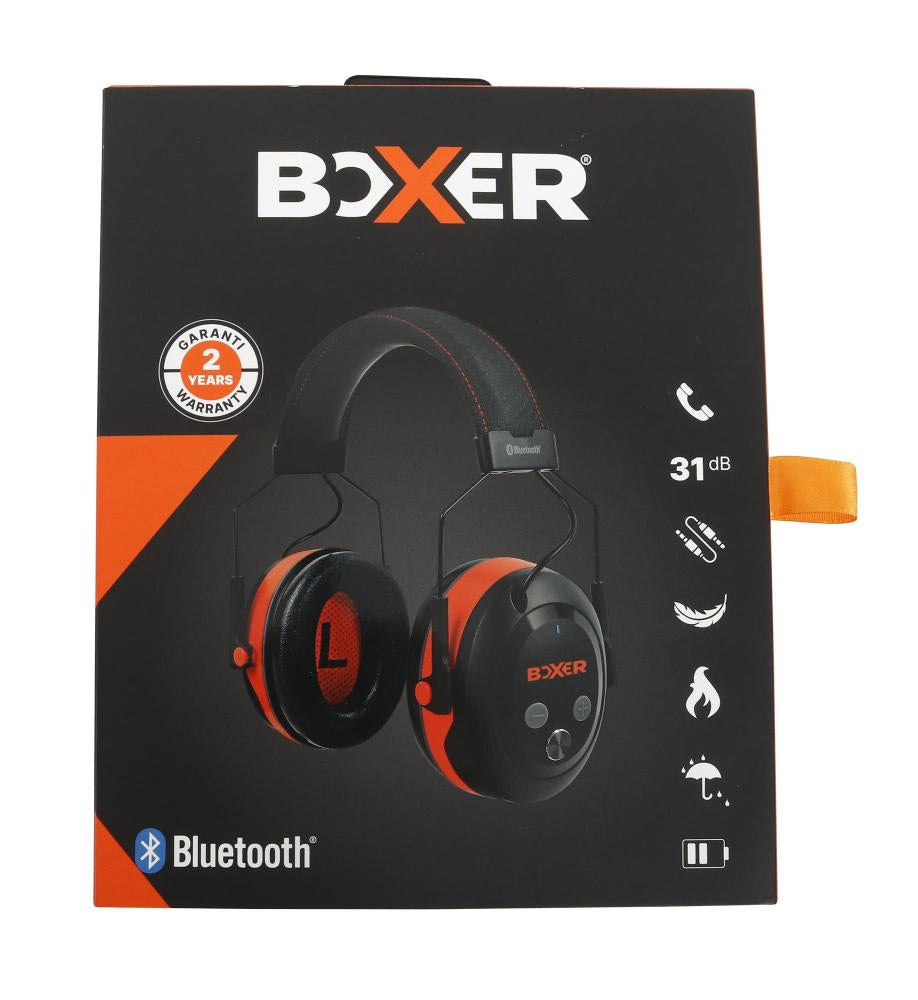 Hørselvern m/Bluetooth - Bluetooth 5.3 - -31dB - 18t brukstid
