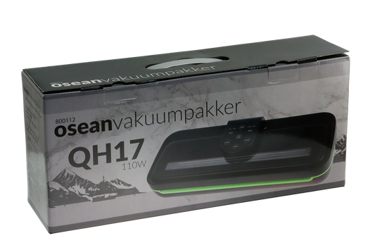 Osean Vakuumpakker QH-17 - Helautomatisk - 110W - Dry/Moist
