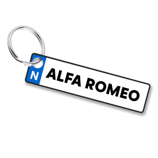 Alfa Romeo nøkkelring (3D-print)