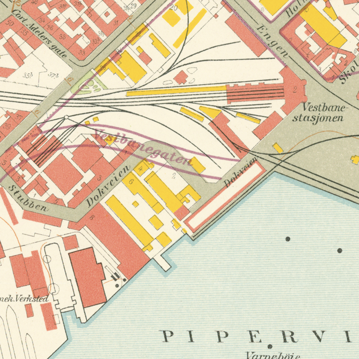 Aker Brygge 1921