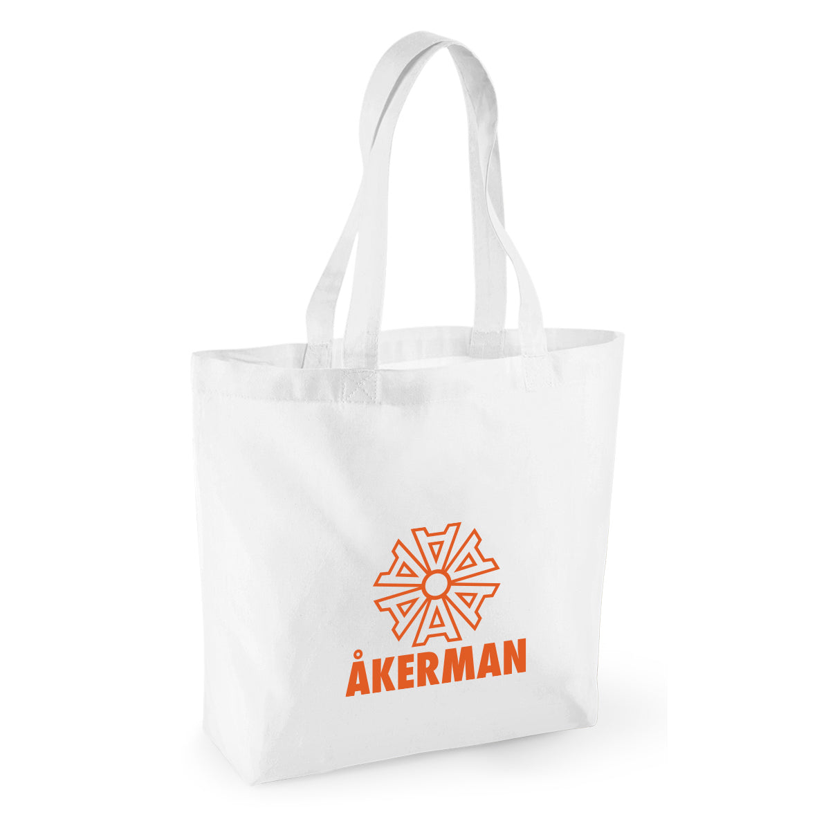 Åkerman handlepose Hvit