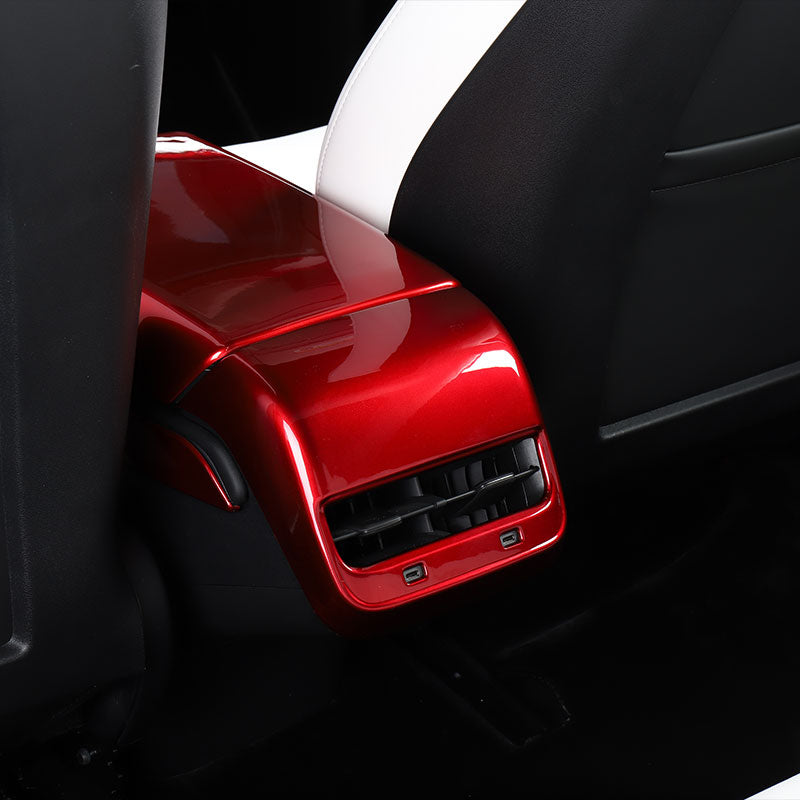 Deksel til bakre ventilasjon ABS for Model 3 2020-2023/Model Y 2021-2024