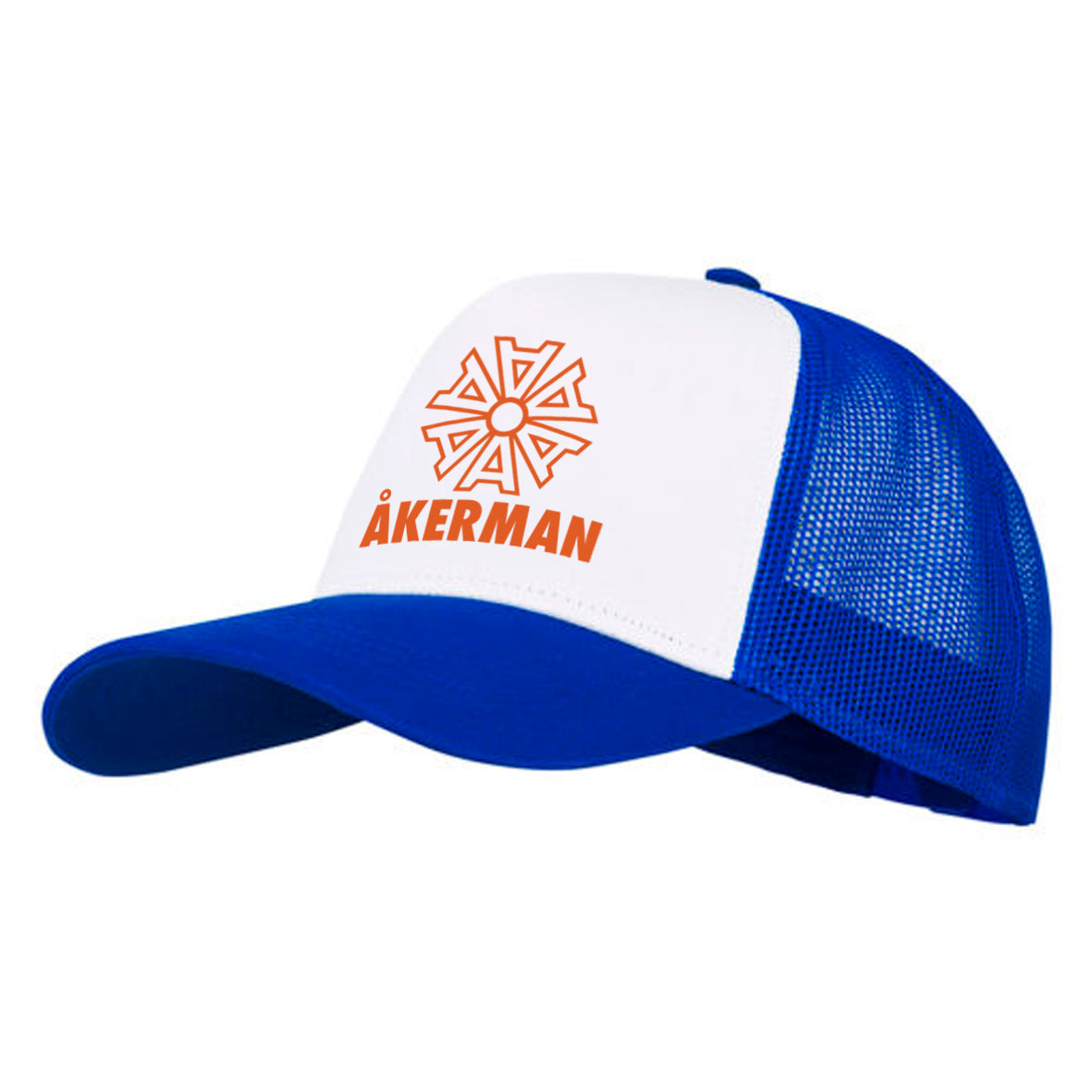Åkerman - TruckerCaps Blå Hvit