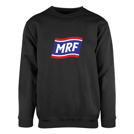 MRF Stor - Genser Svart Foran